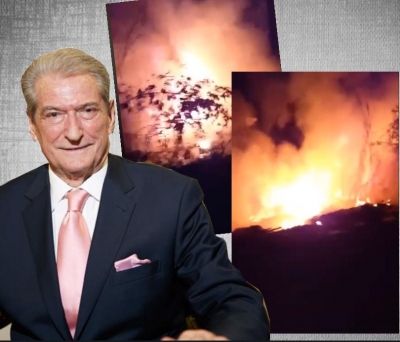 Berisha publikon VIDEON-n: Zjarri kërcënon banesat në fshatin Gorishivë, Fier dhe zjarrfikësja nuk duket gjëkundi