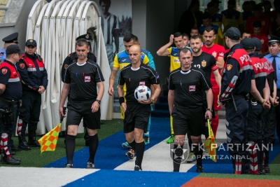 Partizani-Laçi me 6 arbitra, kush gjykon ndeshjet e sotme