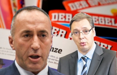 Haradinaj për Der Spiegel: Nuk negocioj me një bastard si Vuçiç