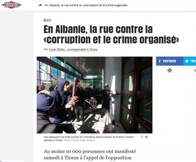 Gazeta e majtë franceze: Edi Rama ka dështuar