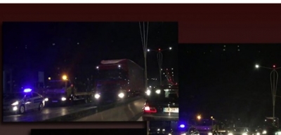 Ambulanca, zjarrfikëse dhe forca të shumta policie. Ç'po ndodh në autostradën Tiranë-Durrës