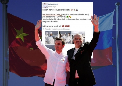 &#039;Pas Rusisë edhe Shqipëria&#039;/ Çfarë fsheh propaganda me mjekët për Italinë