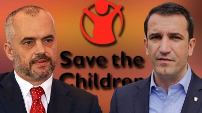 “Save the children” rrëzon fasadën e Ramës dhe Veliajt