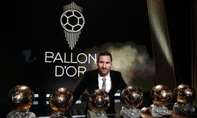 Fitoi Topin e Artë, Messi: “Jeni pjesë e këtij çmimi, nuk reshta së ëndërruari”