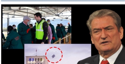 Qielli i Tiranës mbushet me imazhin e Ardit Gjoklajt/ Ja mesazhi i Berishës për Veliajn