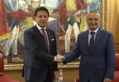 Meta pret në presidencë Conten: Italia partneri ynë strategjikë, arbëreshët urë bashkëpunimi