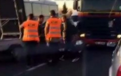 Aksident në Fushë-Krujë, krijohet trafik pas bllokimit të autostradës