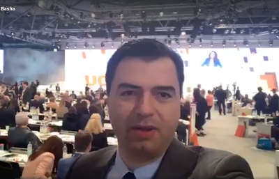 VIDEO/  Basha në kongresin e CDU në Gjermani: Do vijmë me planin e nxjerrjes së Shqipërisë nga kriza