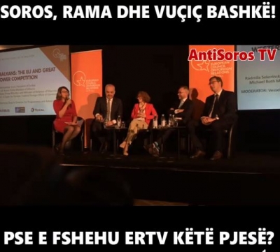 Me Soros e Vuçiç në Paris, çfarë fsheh Rama pas këtij takimi? (video)