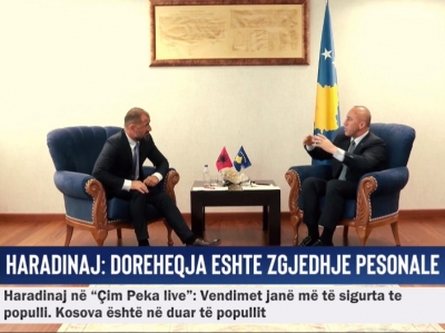 Haradinaj në Çim Peka LIVE citon Ibrahim Rugovën: Kryet ma hiqni, por mendjen s’ma ndërroni
