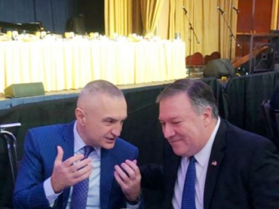 Biseda e ngrohtë dhe miqësore e Presidentit Meta me sekretarin e Shtetit Pompeo