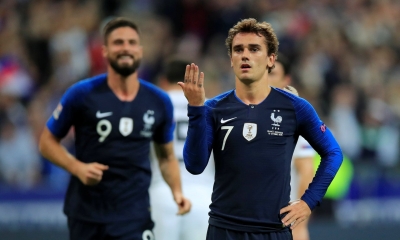 Griezmann &quot;djeg&quot; Gjermaninë e Low-it, Gjibraltari bën sërish magji