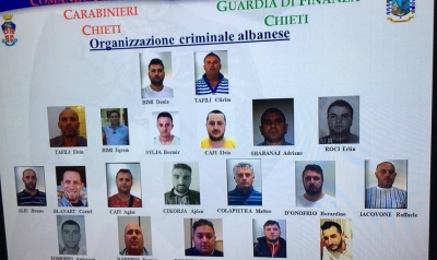 Droga, emrat e 14 shqiptarëve të arrestuar në Itali