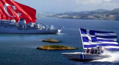 Foto qe ilustron konfliktin Greqi-Turqi 