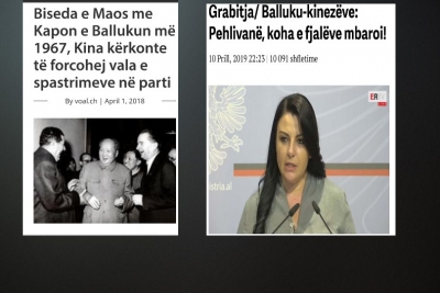 Ironia e gazetarit Dylgjeri për mardhëniet shqiptaro-kineze të Ballukëve