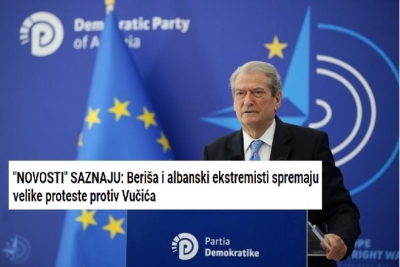 Vuçiç i vjen në ndihmë Ramës: Opozita e Berishës rrezikon jetën time me protestën